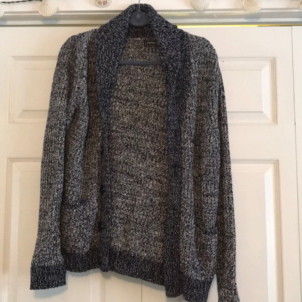 Express Open Cardigan Sweater